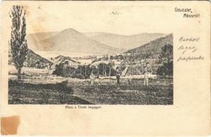 1906 Abos, Obisovce; Chrád hegy / mountain (r)