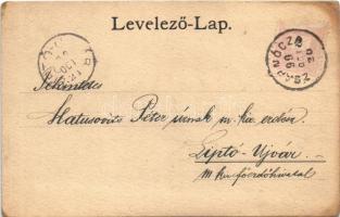 1899 Zsarnóca, Zarnovica; Kincstári kastély (Dóczy várkastély) / castle (r)