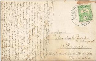 Nagymaros, Hajóállomás, visegrádi vár, Salamon-torony. photo (fl)