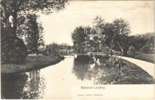 1940 Nádasdladány, Nádasd-Ladány; Gróf Nádasdy kastély parkja. Wiesner Alfred kiadása (fl)