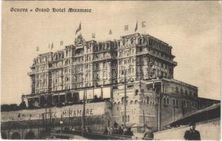 Genova, Genoa; Grand Hotel Miramare