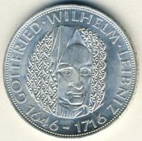 NSZK 1966. 5M Ag "Leibniz" T:BU