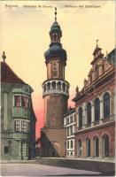 1917 Sopron, Városház és torony (EK)