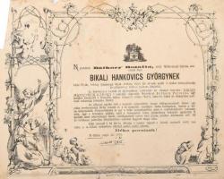 1846-1915 8 db halotti értesítő. Kolozsvár, Szamosújvár Nagybikal, Arad, Nagyvárad