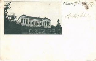1902 Várhegy, Schlossberg, Chinari (Marosvásárhely, Targu Mures); Teleki kastély / castle (EK)