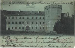 1900 Temesvár, Timisoara; Hunyadi kastély este / Zeughaus / castle at night (EK)