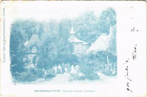 1902 Kővárfüred, Carbunari (Máramaros); Garbonáci gyógyfürdő / spa villa