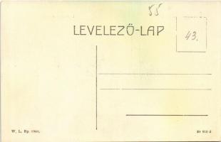 Fülek, Filakovo; látkép a várral, szálloda, Klesz Márton üzlete. W.L. Bp. 5962. / castle, hotel, sho...