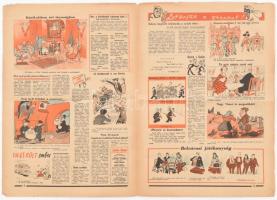 1947 Ludas Matyi II. évf. 32. sz., 1947. augusztus 13., Szerk.: Darvas Szilárd, Tabi László, szakadt...