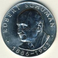 NSZK DN "Robert Schuman" Ag emlékérem 25,2g T:BU