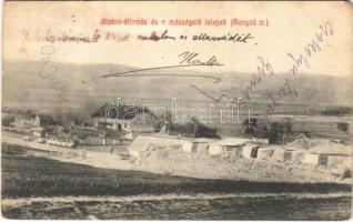 1910 Alváca, Vata de Jos; vasútállomás és mészégető telepek (Hunyad m.) / railway station, lime burning plant