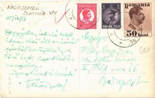 1935 Nagysomkút, Somcuta Mare; utca / street. photo (EK)