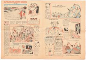 1949 Ludas Matyi V. évf. 19. sz., 1949. május 6., Szerk.: Gádor Béla, Tabi László, szakadásokkal, 8 ...