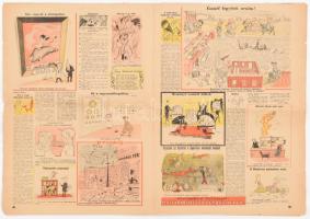 1949 Ludas Matyi V. évf. 21. sz., 1949. május 20., Szerk.: Gádor Béla, Tabi László, kis szakadásokka...