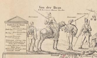 Kriegsschauplatz zwischen Ungarn, Croatien, Slavonien und der Militägrenze, Alex Maschek-Heribert La...