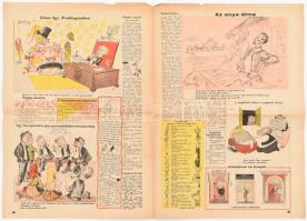 1949 Ludas Matyi V. évf. 29. sz., 1949. július 15., Szerk.: Gádor Béla, Tabi László, kisebb szakadás...