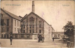 Diószeg, Magyardiószeg, Sládkovicovo; cukorgyár. Ifj. Karsay József kiadása / sugar factory (EK)