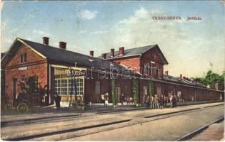 1917 Csáktornya, Cakovec; indóház, vasútállomás / railway station + K.u.K. Divisions-Teklefon-Abteilung 94. I.D. (EK)