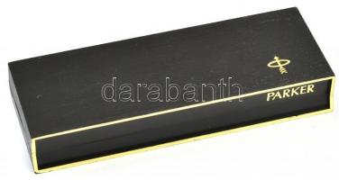 Parker 75 aranyozott töltőtoll, 18K arany (Au) heggyel, eredeti dobozában, jó állapotban. h: 12,5 cm