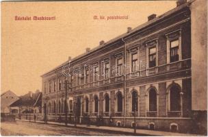 Munkács, Mukacheve, Mukacevo; M. kir. postahivatal. W.L. 1165. / post office