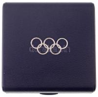 Papp László (1947-) 1992. "Barcelonai Olimpia - Magyar Csapat - Öttusa" Ag emlékérem díszt...