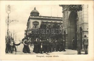 Beograd, smjena straze / WWI Austro-Hungarian K.u.K. military, shift of guard in Belgrade (EK)