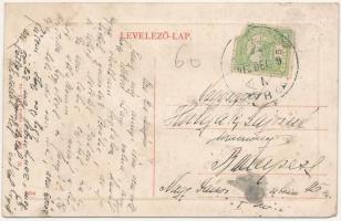 1913 Szepsi, Abaújszepsi, Moldava nad Bodvou; vasútállomás, vonat. W.L. Bp. 5634. 1912-14. / railway...