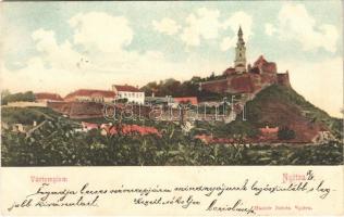 1902 Nyitra, Nitra; Vártemplom. Huszár István kiadása / castle church