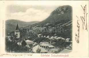 1900 Szászkabánya, Németszászka, Sasca Montana; Johann Lang (Rb)