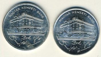 1992-93. 200Ft Ag "MNB" (2x) T:BU,2
