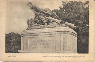 Verdun, Denkmal zur Erinnerung an die Verteidigung von 1870 / French military monument (EK)