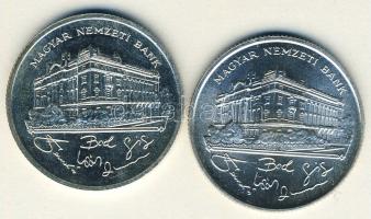 1992-93. 200Ft Ag "MNB" (2x) T:BU,2