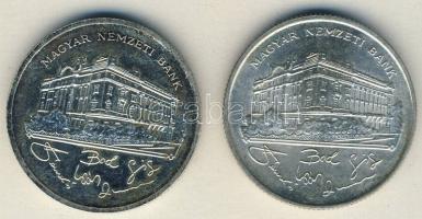 1992-93. 200Ft Ag "MNB" (2x) T:BU,2