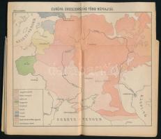 1917 Zsebatlasz naptárral és statisztikai adatokkal az 1918. évre, szerk.: Bátky Zsigmond, Magyar Fö...