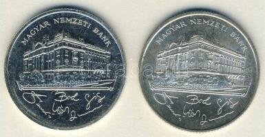 1992-93. 200Ft Ag "MNB" (2x) T:BU,2