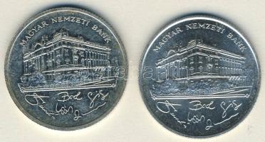 1992-93. 200Ft Ag "MNB" (2x) T:BU,2