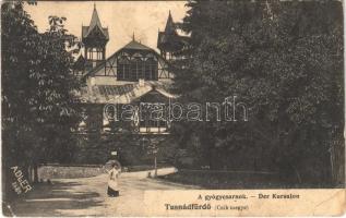 1916 Tusnádfürdő, Baile Tusnad (Csík megye); gyógycsarnok. Adler fényirda 2680. 1910 / Kursalon / spa (EK)