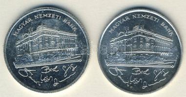 1992-93. 200Ft Ag "MNB" (2x) T:BU,2