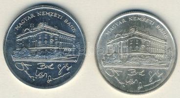 1992-93. 200Ft Ag "MNB" (2x) T:BU,2