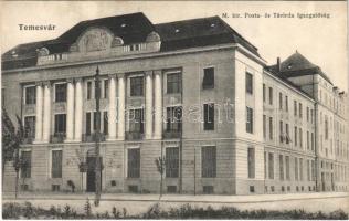 Temesvár, Timisoara; M. kir. posta és távirda igazgatóság / directorate of the post and telegraph office