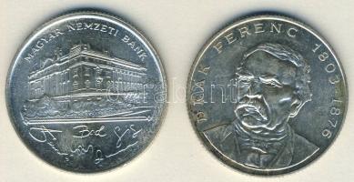 1993-94. 200Ft Ag "MNB" (1x), "Deák" (1x) T:BU,2