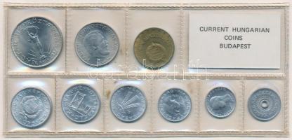 1976. 2f-10Ft (9xklf) forgalmi sor fóliatokban T:1 kis patina 
Adamo FO9