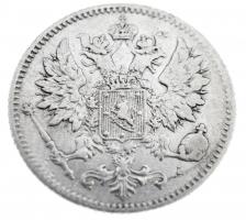 Finnország 1899. 25p Ag T:3
Finland 1899. 25 Pennia Ag C:F
Krause KM#6