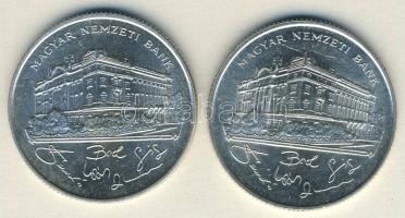 1993. 200Ft Ag "MNB" (2x) T:BU,2