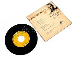 1967 Seress Rezső zongoraművész, dalszerző dedikált kislemeze, Szeressük egymást gyerekek címmel