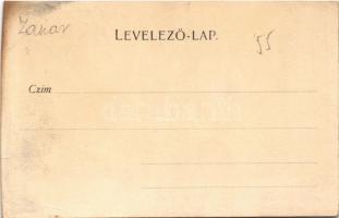 Zavar, Zawar; Mailáth kastély, kiadja Fischer Hugó / castle (vágott / cut )