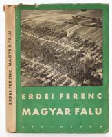 Erdei Ferenc: Magyar falu. Bp.,(1940),Athenaeum, 238 p. Első kiadás. Kiadói papírkötés, kiadói kissé szakadt papír védőborítóban.