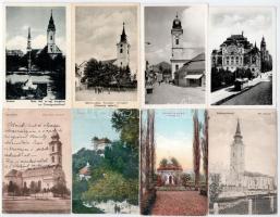101 db RÉGI történelmi magyar város képeslap jó minőségben fémdobozban / 101 pre-1945 Historical Hun...
