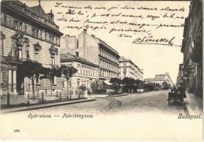 1908 Budapest VI. Gyár utca, Japán kávéház (vágott / cut)