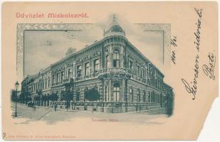 1900 Miskolc, Szemere utca, Dr. Pollacsek Vilmos fogorvos műterme. Ferenczi B. kiadása (b)
